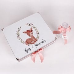 Ceylan Temalı Standlı Kutuda Kız Bebek Çikolatası