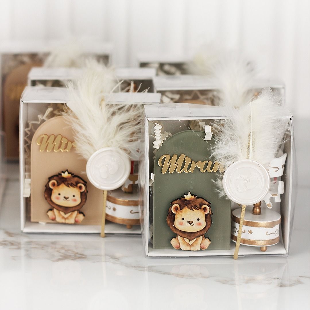 Aslan Temalı Magnet ve Atlı Karıncalı Set