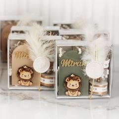Aslan Temalı Magnet ve Atlı Karıncalı Set