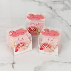 Fil Temalı Kız Bebek Çikolata Küpleri