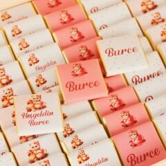 Kedi Temalı Çikolata ve Kapı Süsü