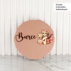 Kedi Temalı Çikolata ve Kapı Süsü