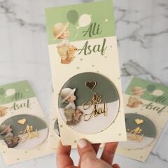 Çocuk Temalı Çikolata, Şeffaf Magnet ve Kapı Süsü