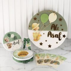 Çocuk Temalı Çikolata, Şeffaf Magnet ve Kapı Süsü