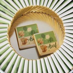 Çocuk Temalı Çikolata, Şeffaf Magnet ve Kapı Süsü