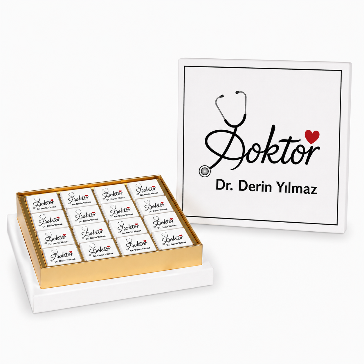 Karton Kutuda Doktor Çikolatası