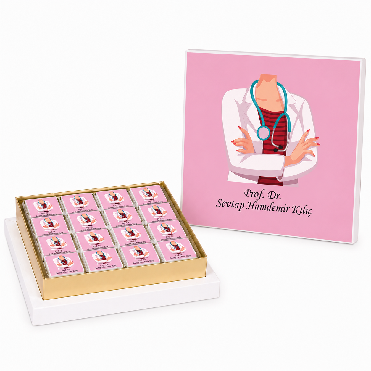 Karton Kutuda Doktor Çikolatası