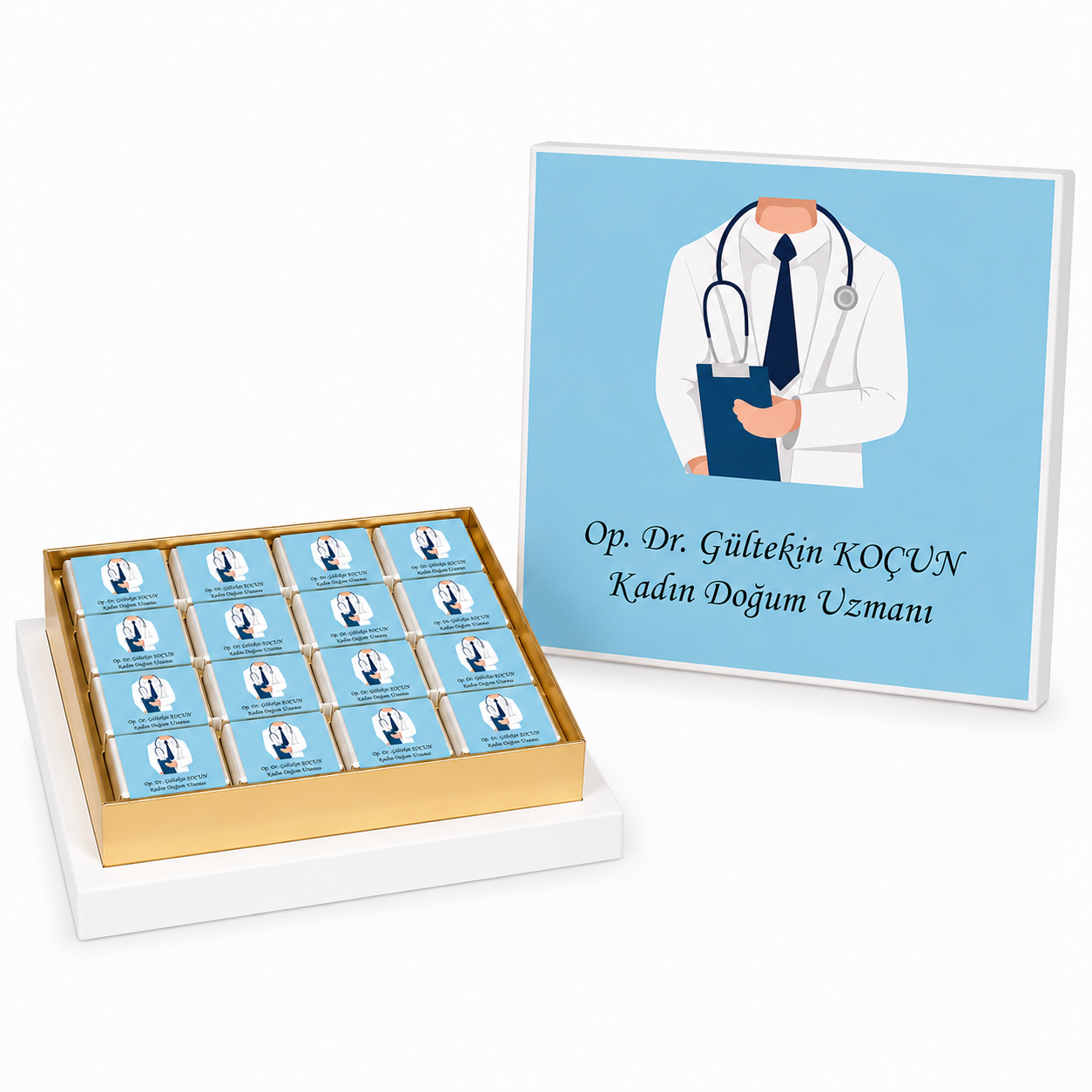 Karton Kutuda Doktor Çikolatası