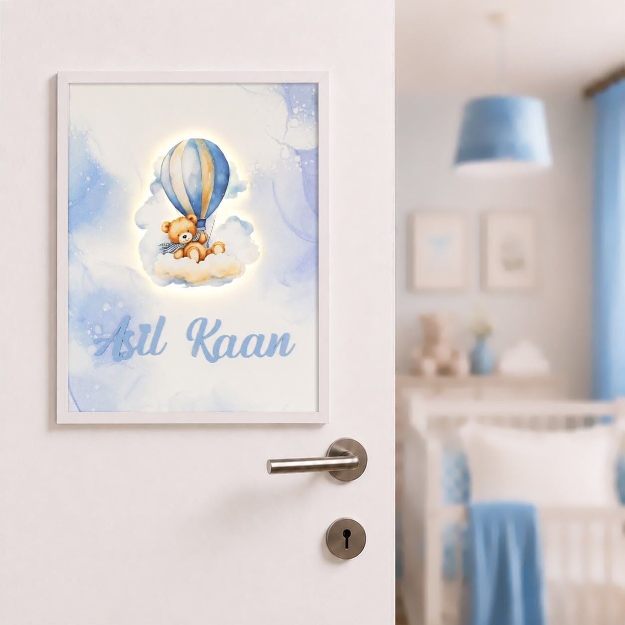 Ledli Bebek Kapı Süsü