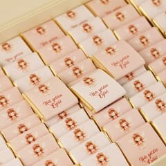 Peri Kızı Temalı Dikdörtgen Kutuda Kız Bebek Çikolatası