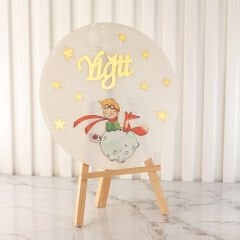 Küçük Prens Temalı Erkek Bebek Kapı Süsü