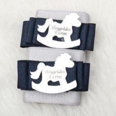 Atlı Karınca  Temalı Standlı Kutuda Erkek Bebek Çikolatası