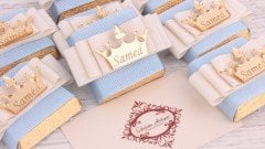 İsme Özel Erkek Bebek Çikolatası - TABC2019
