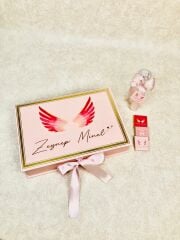 Melek Temalı Dikdörtgen Kutuda Kız Bebek Çikolatası