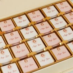 Peri Kızı Temalı Kız Bebek Çikolatası ve Kartlı Pleksi Magnet