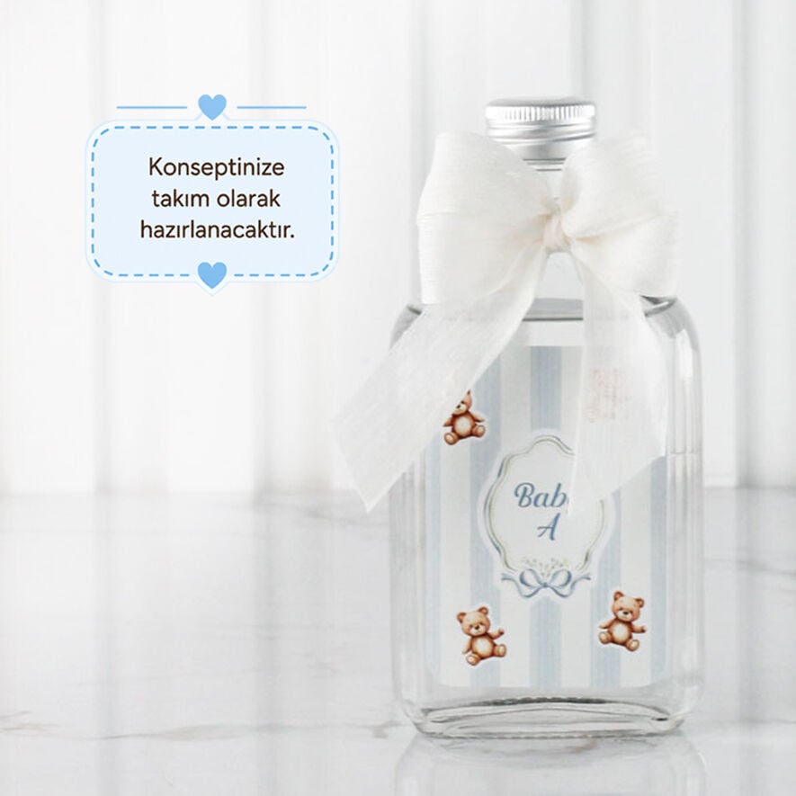 Erkek Bebek Kolonya Şişesi