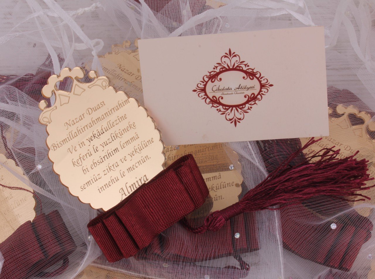 Dualı Aynalı Kız Bebek Magneti