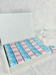 Ayıcık Temalı Dikdörtgen Kutuda Kız Bebek Çikolatası