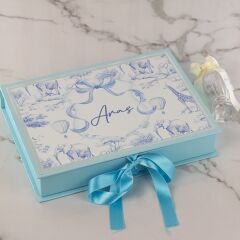 Hayvan Temalı Dikdörtgen Kutuda Erkek Bebek Çikolatası