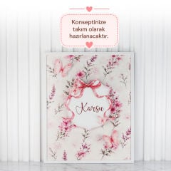 Ledli Kız Bebek Kapı Süsü