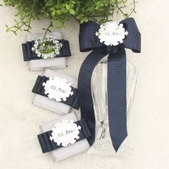 Ayıcık  Temalı Standlı Kutuda Erkek Bebek Çikolatası