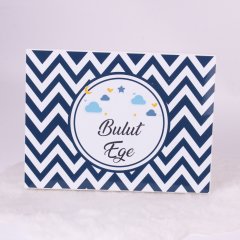 Ayıcık Temalı Karton Kutuda Erkek Bebek Çikolatası