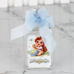 Çocuk Temalı Erkek Bebek Kolonya Şişesi