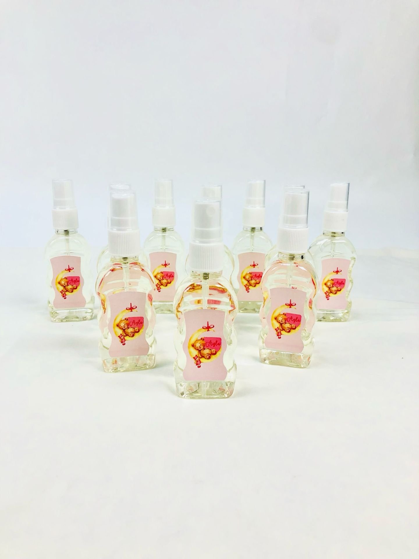 PEMBE AYI-Bebeğinizin İsmine Özel 60 ml Dezenfektan