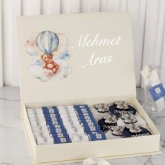 Ayıcık Temalı Çikolata Ve Şeffaf Pleksi Magnet