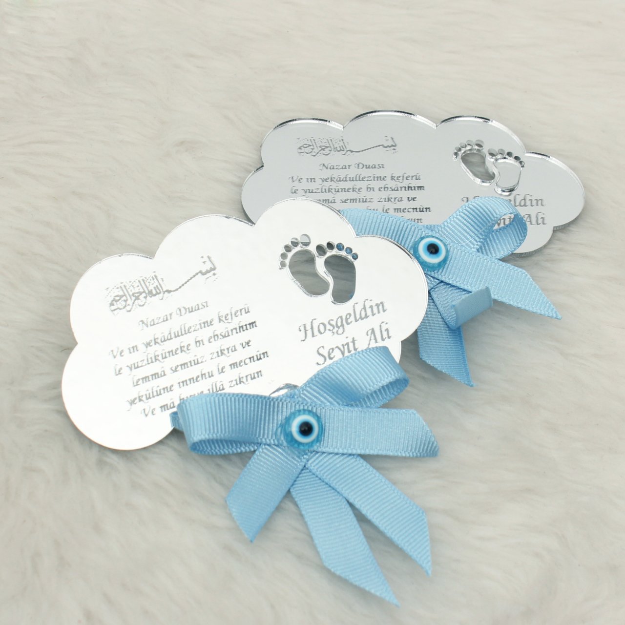 Dualı Aynalı Erkek Bebek Magneti