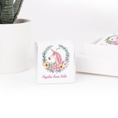 Unicorn Temalı Karton Kutuda Kız Bebek Çikolatası