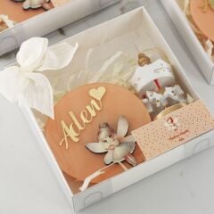 Peri Kızı Temalı Pleksi Magnet ve Atlı Karınca