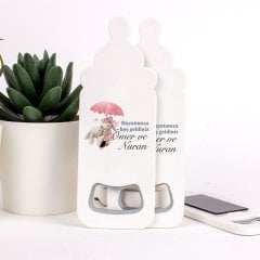 Tavşan Temalı Açacaklı Direkt Baskılı Kız Bebek Magneti