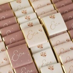 Balon Temalı Kutuda Çikolata ve Asetat Çanta İçinde Oda Kokusu ve Mika Mum Seti